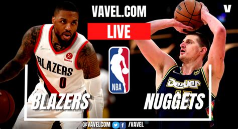 nuggets vs trail blazers|Nuggets 122.